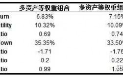 等权重投资组合是什么（等权重加权什么意思）