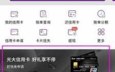 光大信用卡用什么软件（光大信用卡app里面能借钱吗?）