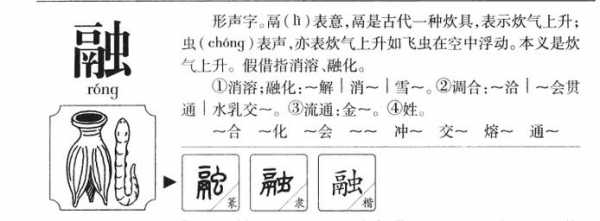 融了上什么意思是什么（融这个是什么字）-图2