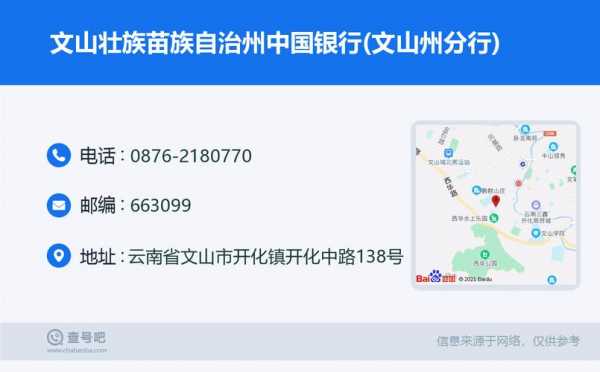 文山州有什么银行网点（文山州有什么银行网点地址）-图3