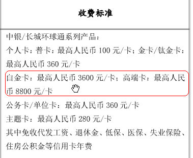 中国银行什么才收年费（中国银行收年费的和免年费的区别）-图3