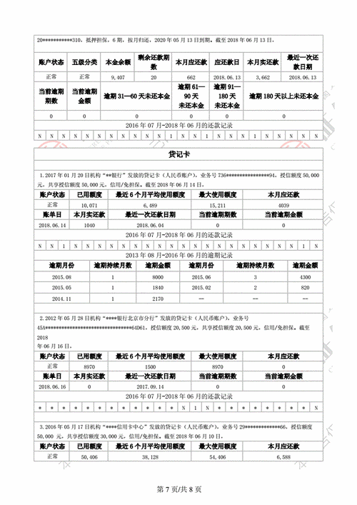 个人征信账户数指什么（个人征信报告账户数）-图1