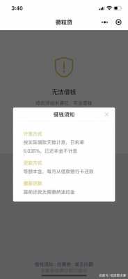 为什么微粒贷没有借钱（为什么微粒贷没有借钱记录）-图1