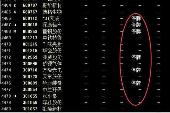 股市中停牌是什么意思（股市中的停牌是什么意思）-图3
